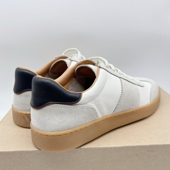 Allen Edmonds LUDLOW Slip-On Stretch Lace Up Sneakers Dove Suede Mens US 8.5 - Picture 7 of 13